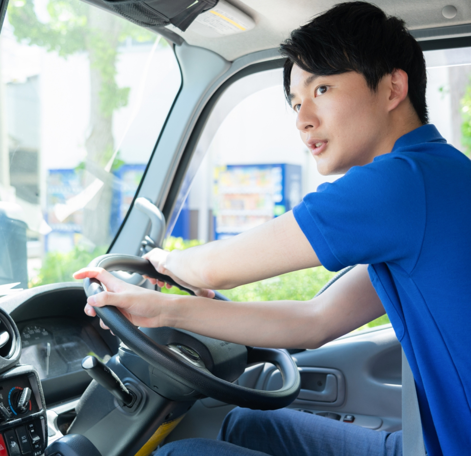 男性ドライバー