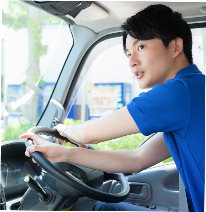 男性ドライバー