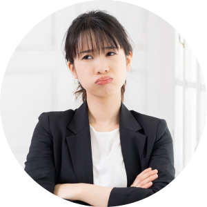 困った女性